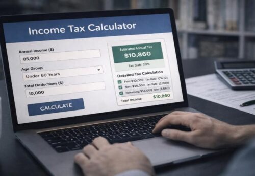 Income Tax Calculator tool for tax planning – My Finance Gyan
