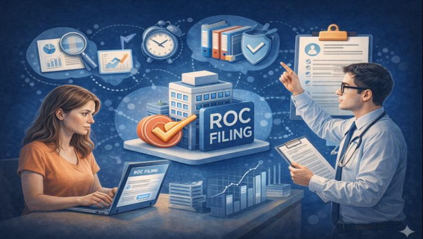 What is ROC Filing process and ROC filing due date guide by Registrar of Companies