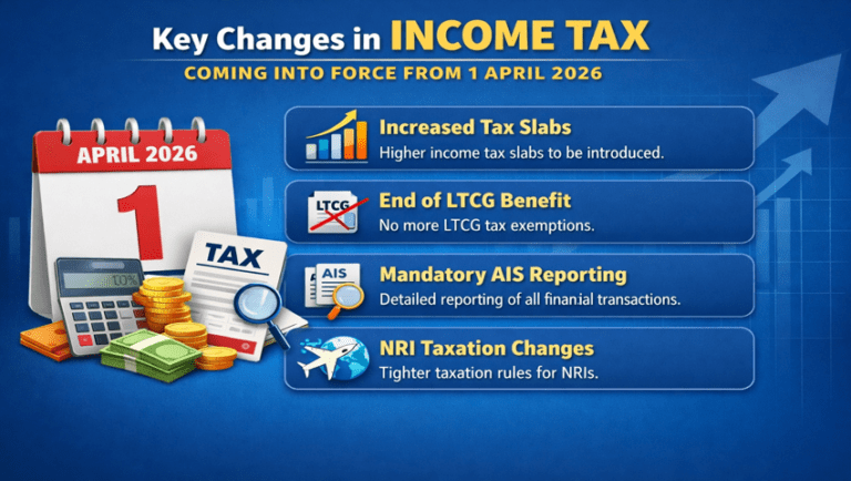 Key Changes in Income Tax from 1 April 2026: Complete Guide By My ...