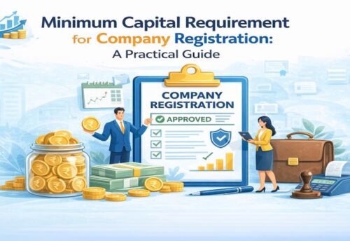 Minimum Capital Requirement for Company Registration explained with share capital rules and legal requirements in India