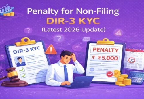 Penalty for Non-Filing DIR-3 KYC explained with DIN deactivation, fees, and compliance rules in India
