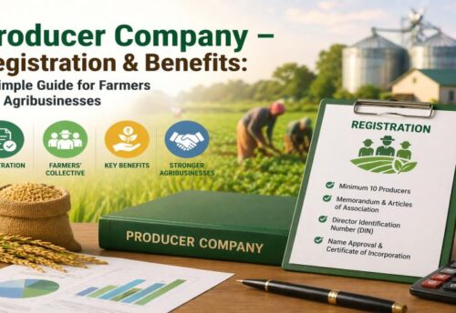 Producer Company Registration & Benefits for farmers in India
