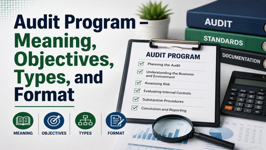 Audit Program: Meaning, Objectives, Types & Format