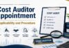 Cost Auditor Appointment under Section 148 of Companies Act.
