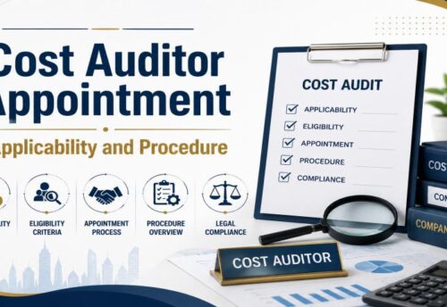 Cost Auditor Appointment under Section 148 of Companies Act.