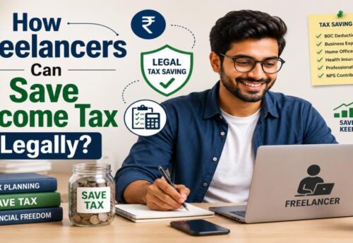 How Freelancers Can Save Income Tax Legally in India