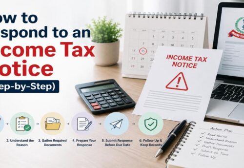 A close-up view of the income tax e-filing portal dashboard showing the compliance and pending actions tab.