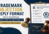 Indian IP India portal notice showing a Trademark Objection under Section 9 and Section 11.