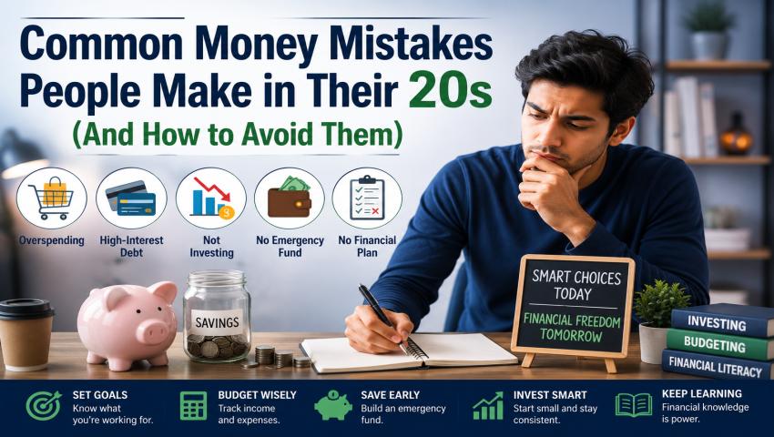Common Money Mistakes People Make in Their 20s - My Finance Gyan