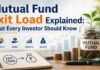 Mutual Fund Exit Load explained simple diagram - MyFinanceGyan