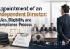 Appointment of an Independent Director rules eligibility and compliance process guide by My Finance Gyan