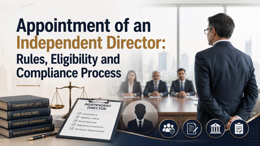 Appointment of an Independent Director rules eligibility and compliance process guide by My Finance Gyan