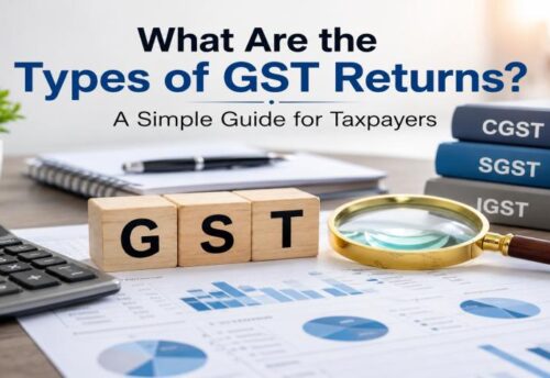 Types of GST Returns - Simple guide to GSTR-1, GSTR-3B, CMP-08, and GSTR-4 filing in India